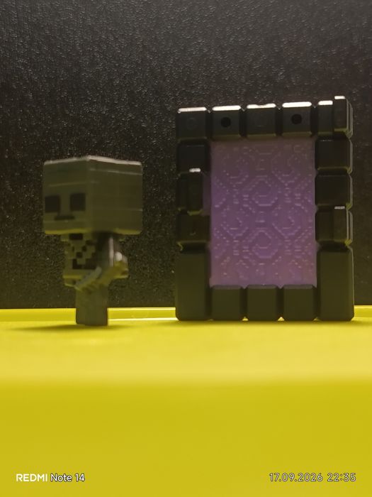 Minecraft kinder портал скелет из эндера