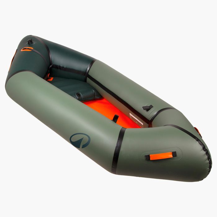 Caiac gonflabil Packraft 100 râu Tpu - produs resigilat Decathlon