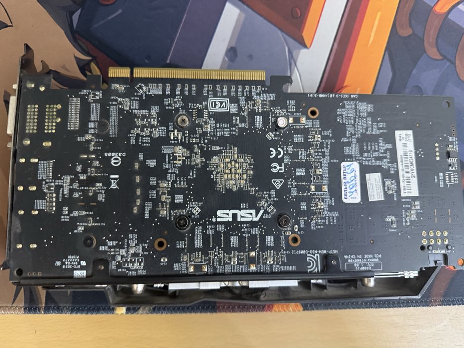 Видеокарта ASUS ROG Strix Radeon RX 470 4GB