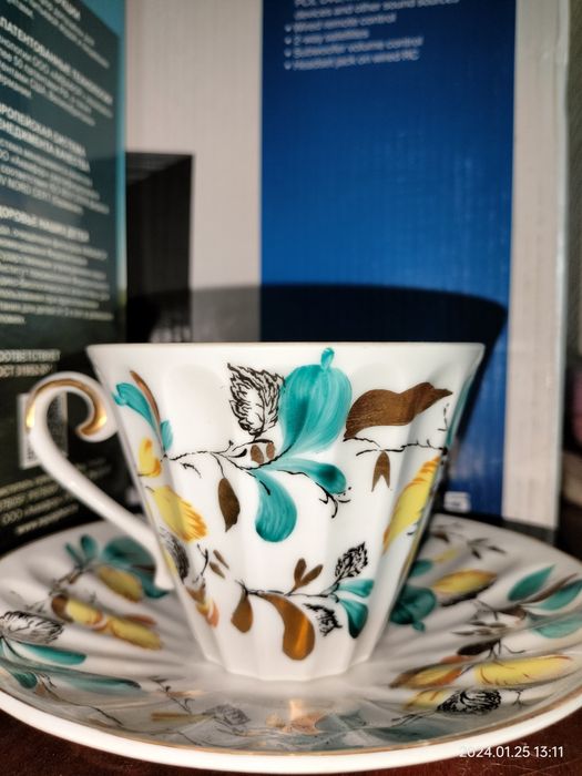 Чайный набор фарфоровый, СССР