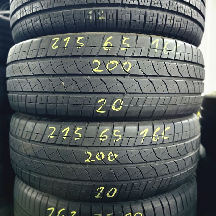 2x 215/65/16C VARA BRIDGESTONE 2020 Stare excelentă