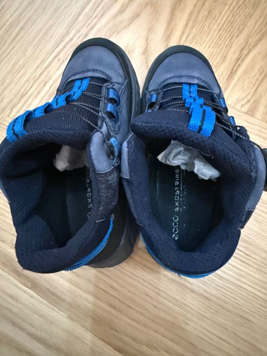 Ghete ECCO Exostrike Kids albastru 29