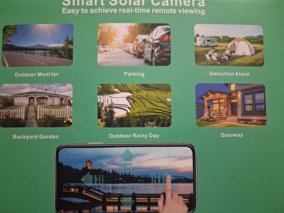 Cameră Supraveghere Solară 4G cu 2 Camere AT PERFORMANCE