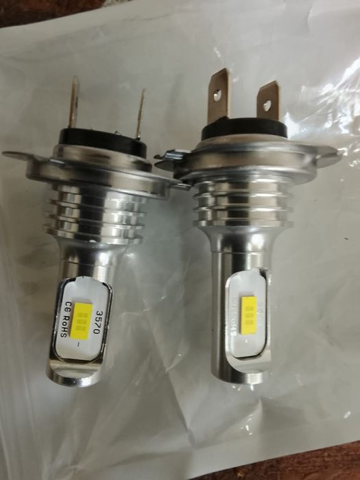 Set becuri led h 7 putere 6000 lumeni