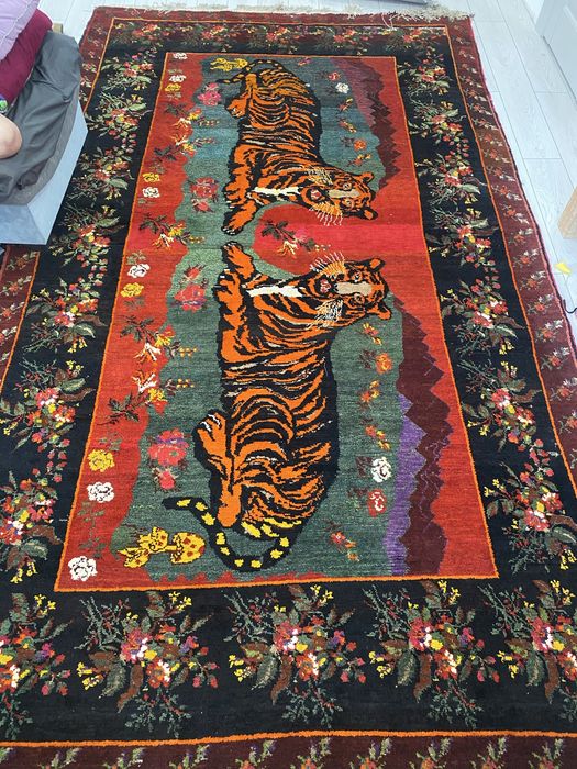 Ковер, 100% ручная работа 1970годов