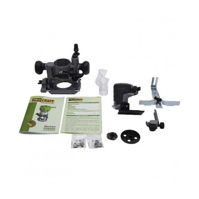 Оберфреза PROCRAFT POB980, 6-8-10mm, 710W