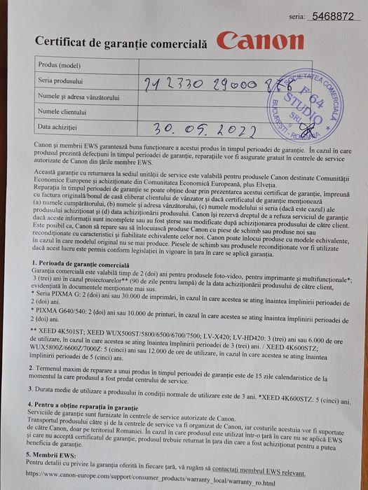 Vând  body canon r6 mark l