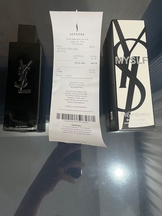 Jean Paul Gaultier Le male Le parfum и YSL MYSLF