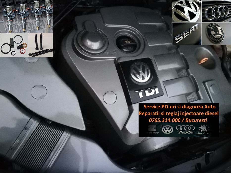 Reglaje/Reparatii Injectoare Pompa Diuza 1.9/2.0/ Softuri