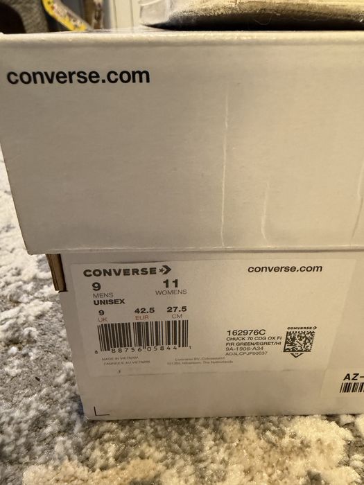 Converse comme de garcon 42.5