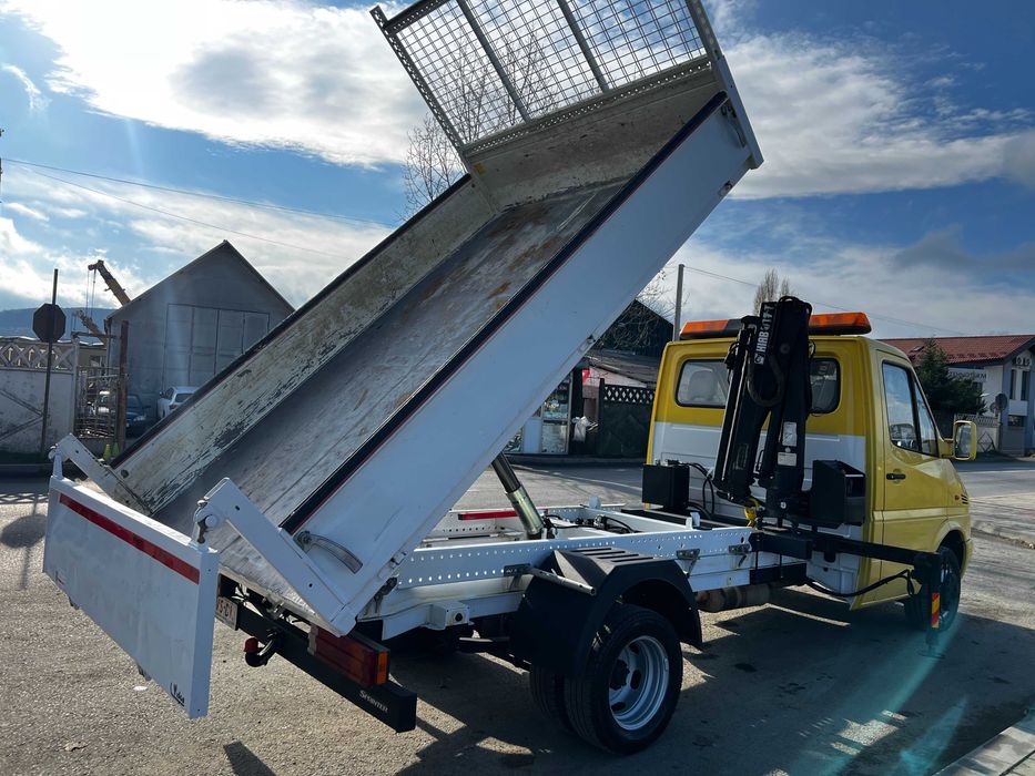 Mercedes Sprinter 413 macara + bascula