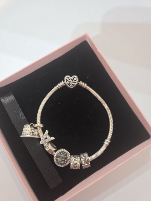 Bratara Pandora Family + charm