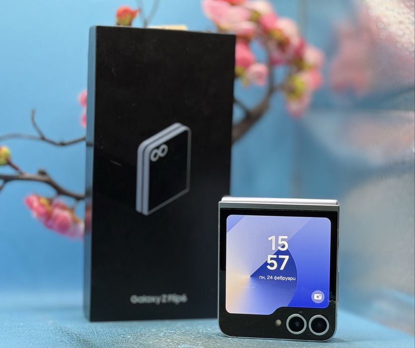 Samsung Galaxy Z Flip6, 12GB RAM, 256GB, 5G, Blue