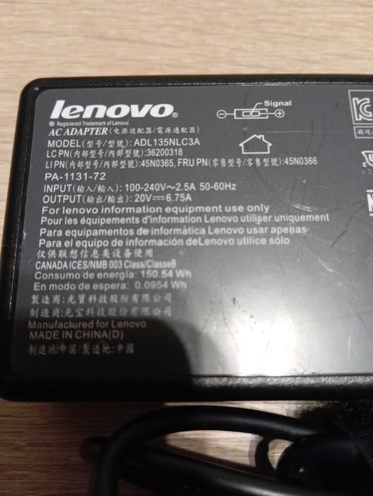 Оригинални захранващи адаптери за лаптоп Dell/Lenovo