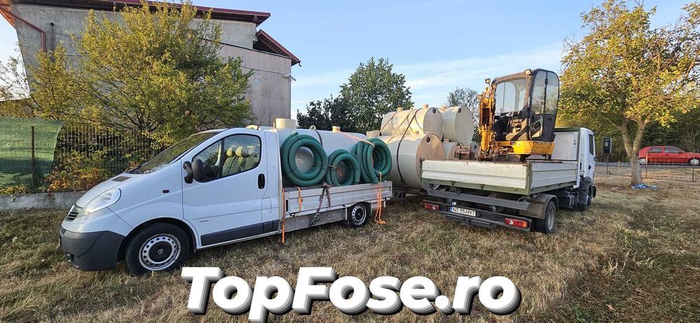 Fosa Septica 3000L cu 3 Camere, GARANTIE 20 Ani! Transport GRATUIT!!