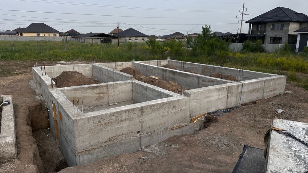 Заливаем фундамент. Заливка бетона