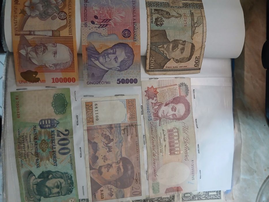 Monede și bancnote vechi Romanesti si străine