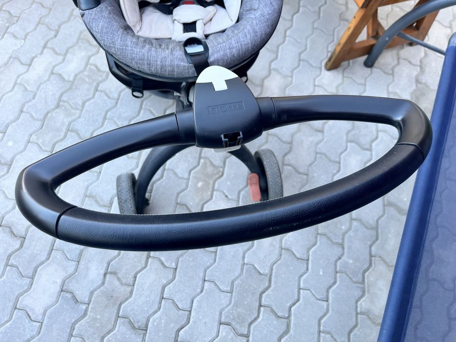 Carucior 3 in 1 Stokke explory  v6 full accesorizat