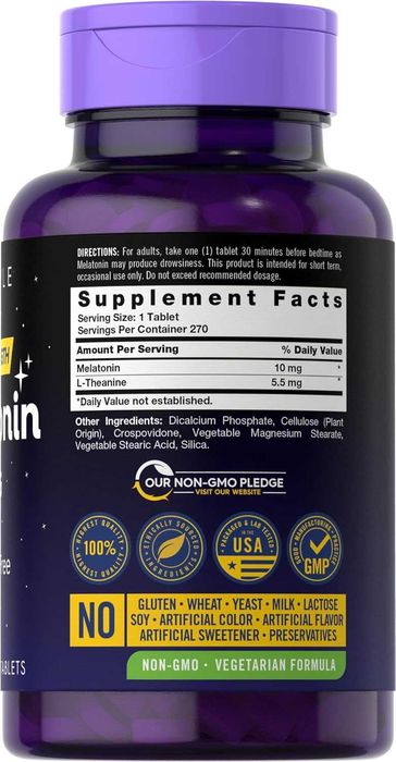 мелатонин 10мг +L-Theanine 5.5мг