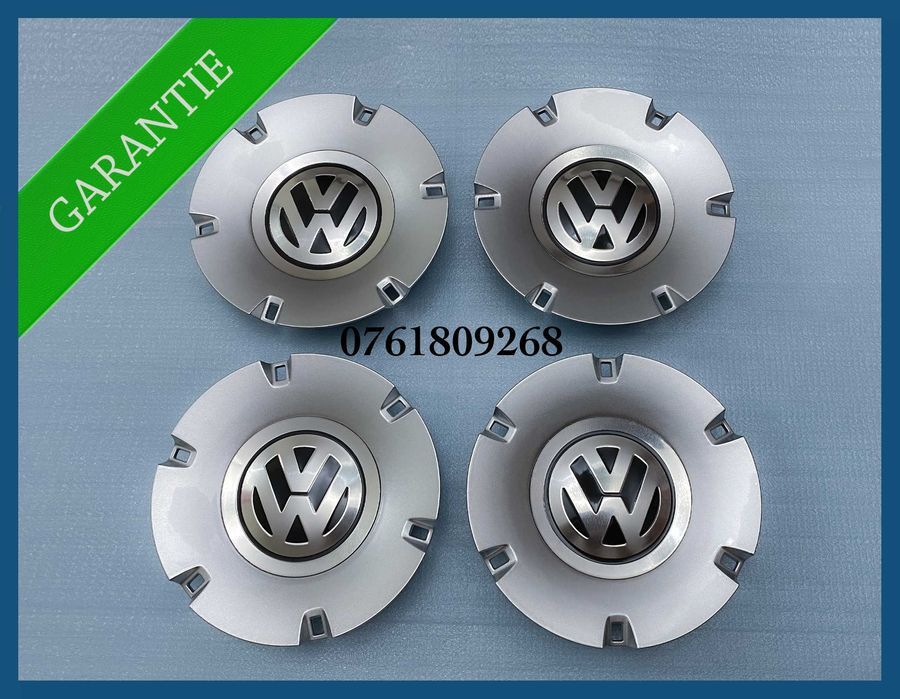 Set 4 capace 145mm 3C0601149Q jante aliaj VW Passat B6 Eos