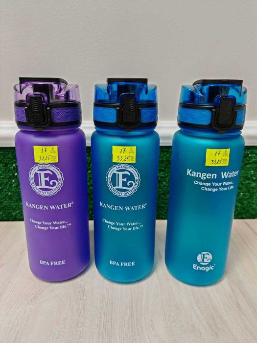 Бутилка/Шише за Вода - BPA Free - 0.5л, 0.6л, 1л, 2л/ и Туби 5л Канген