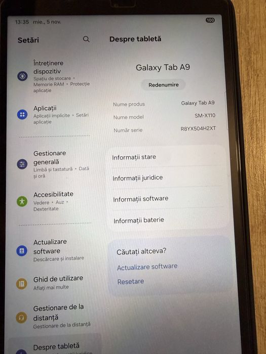 Samsung Galaxy tab A9, 64GB, 8,7”