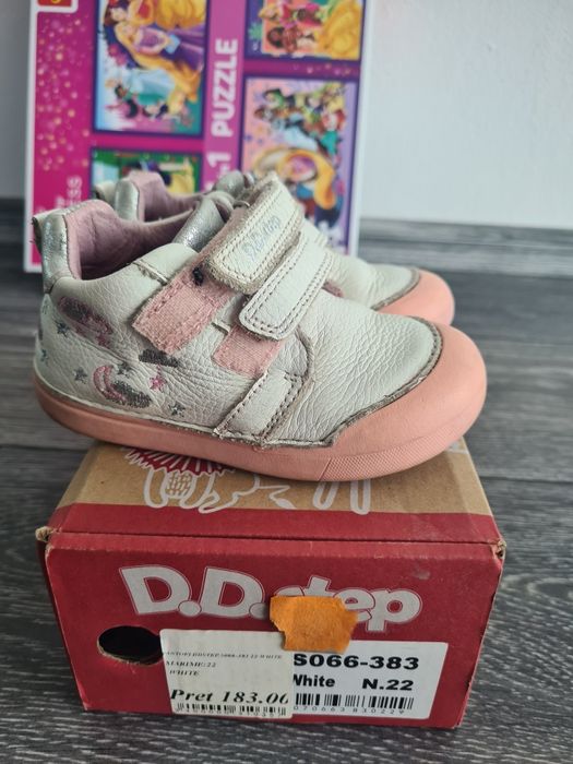 Adidasi piele DD step mărimea 22