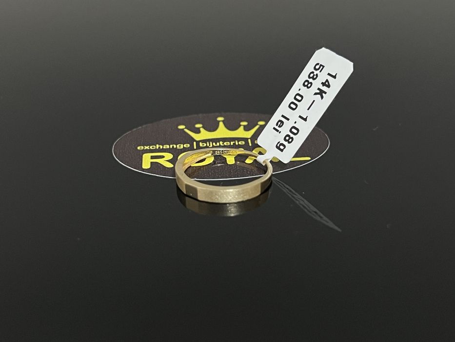 Bijuteria Royal CB : Inel dama aur nou 14k 1,08gr