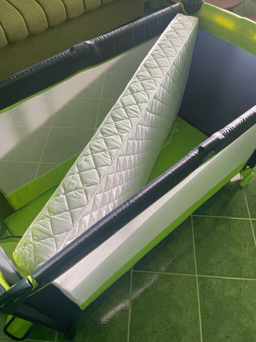 Patut de voiaj, bebe, pliabil, portabil + Saltea cocos INCLUS