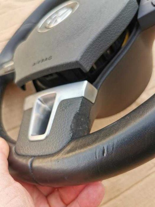 volan cu comenzi si airbag vw passat b7 cc b6 volan complet passat b7