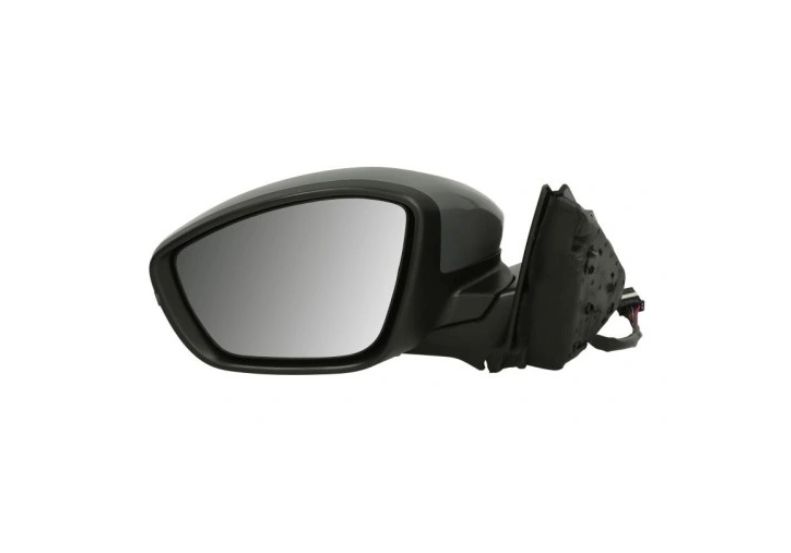 Oglinda usa exterioara Peugeot 2008/e-2008, 11.2019-01.2024, partea stanga/dreapta, reglare electrica; grunduit; cu incalzire; sticla convexa; sticla crom; 10 gauri / 6 pini; cu LED indicator