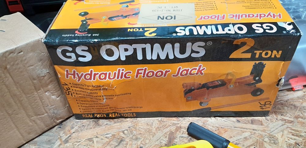 Cric hidraulic 2 tone crocodil optimus