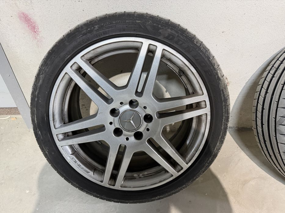 Оргинални джанти за Мерцедес 18-ки АМГ с чисто нови гуми