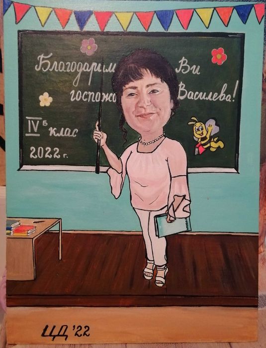 Портрети,  карикатури/шаржове и др