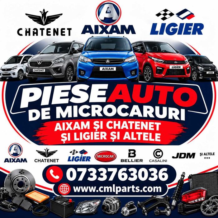 CML PARTS – Piese Auto Pentru Microcaruri Aixam /Chatenet/ Ligier Si altele