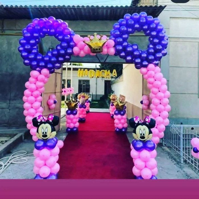 Фото и видео Шар ДЕКОРАТСИЯлари ва Мишкалар