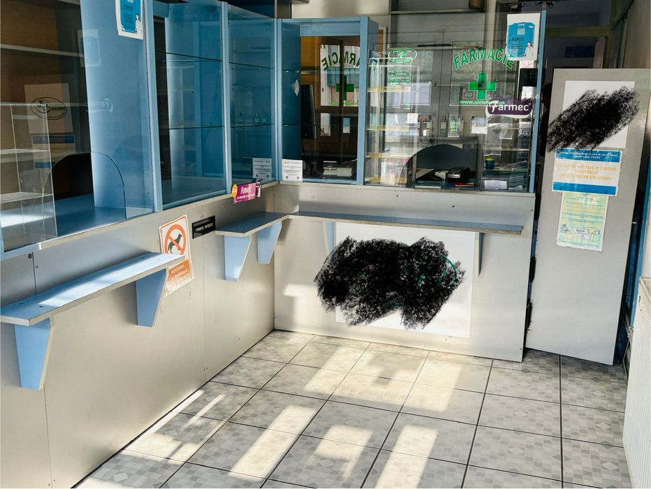 Mobilier farmacie/drogherie/magazin