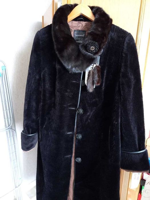 Новая шуба с этикеткой