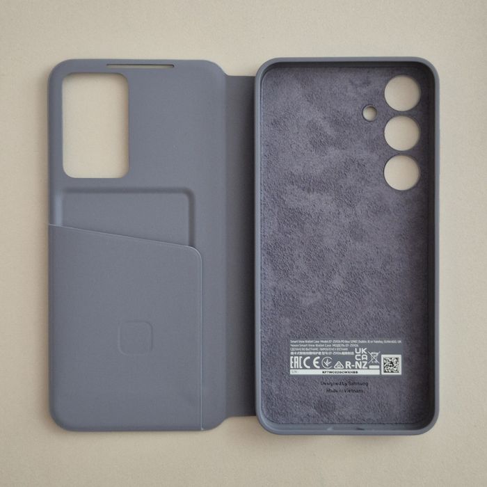 Samsung S-View Wallet Cover за Samsung Galaxy S24 Plus (виолетов)