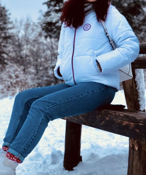 Geaca cu doua fete xxs Decathlon