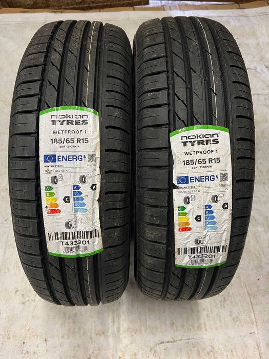 2 Нови летни гуми 185/65R15 Nokian Wetproof 1 88H Germany