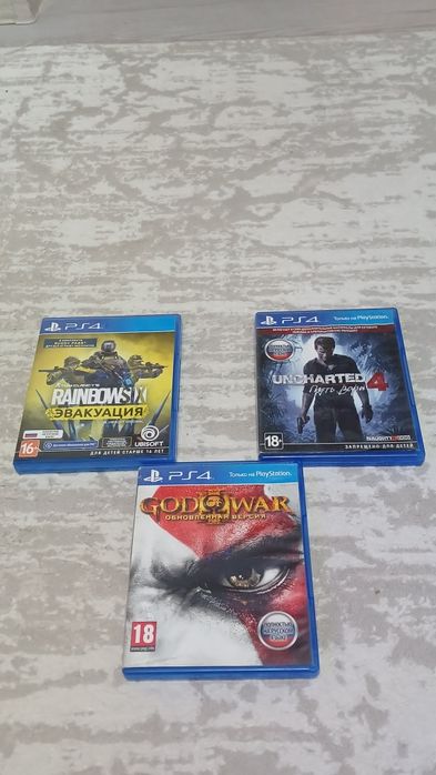 Диски на 4 PlayStation