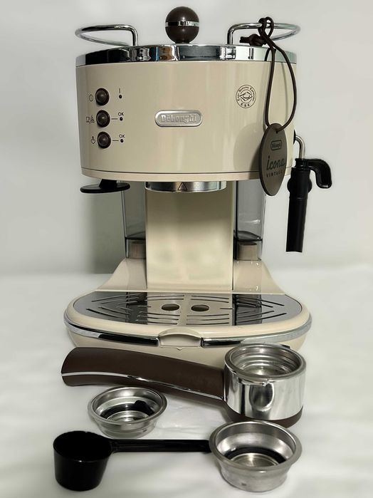 Еспресо машина DeLonghi Icona Vintage ECOV 311.BG – Ретро стил + 6 м. ГАРАНЦИЯ