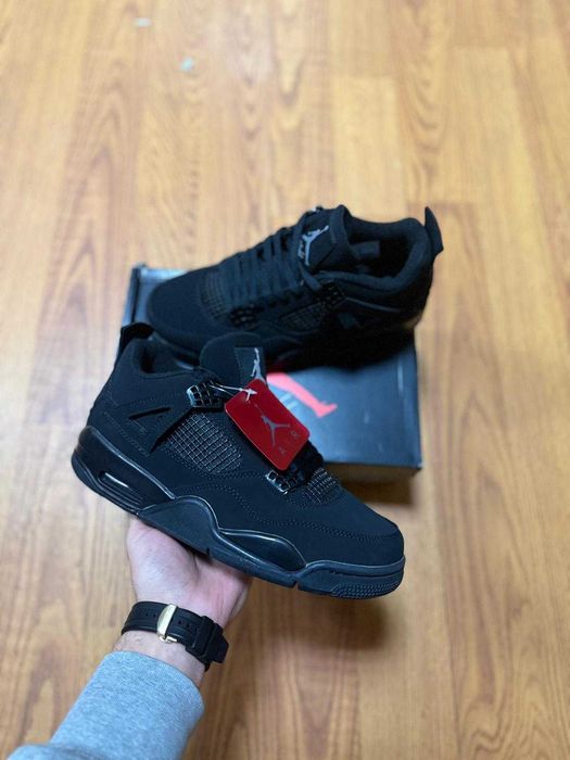 #PREDARE PERSONALA# Nike Air Jordan 4 Black Cat Editie Limitata NOU