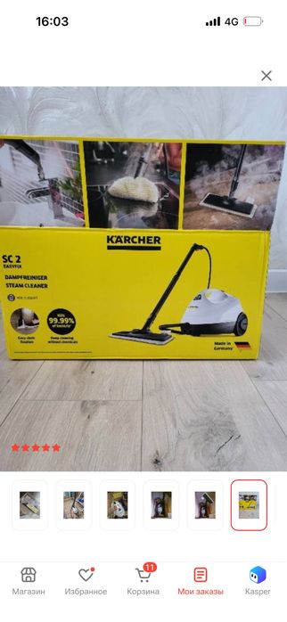 Пароочиститель KARCHER