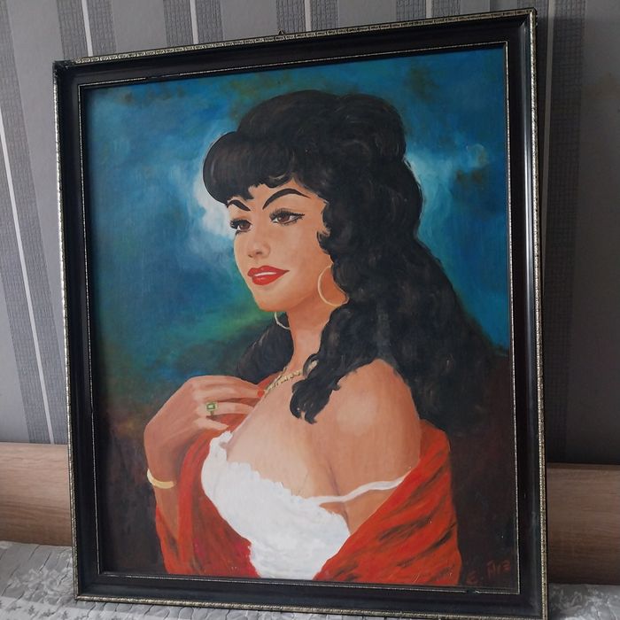 Картина ,,Розоберачка" размери 35/45 снимка 2-ра