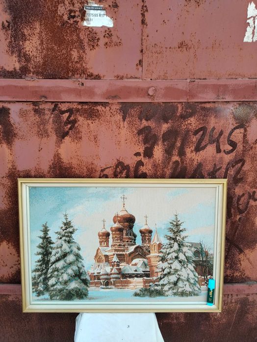 Картина , гобелен , в рамке 785x510
