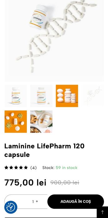 Laminine Lifepharm suplimente