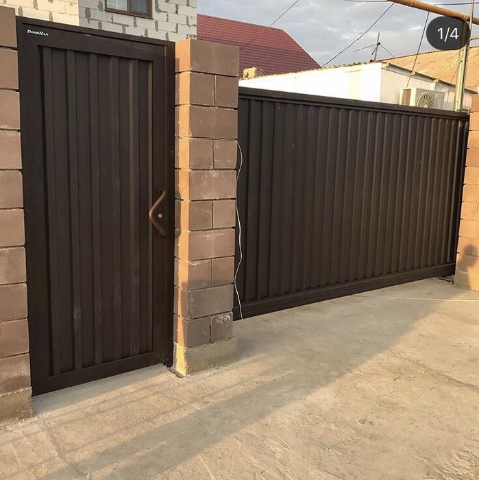 Ремонт автоматических сдвижных откатных ворот.мотор для ворот ...