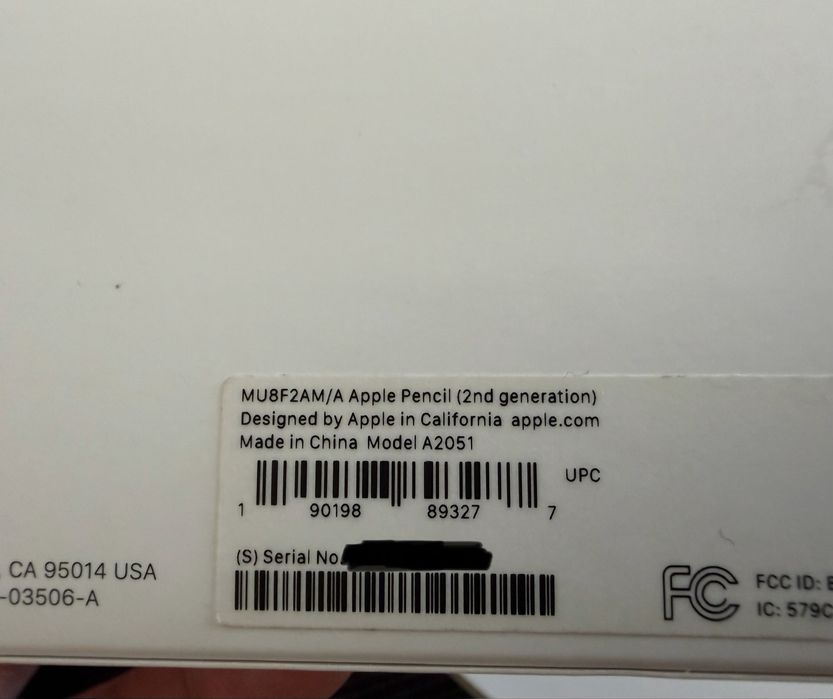 Apple Pencil 2 (2-gen.) / Holati ideal / Orginal